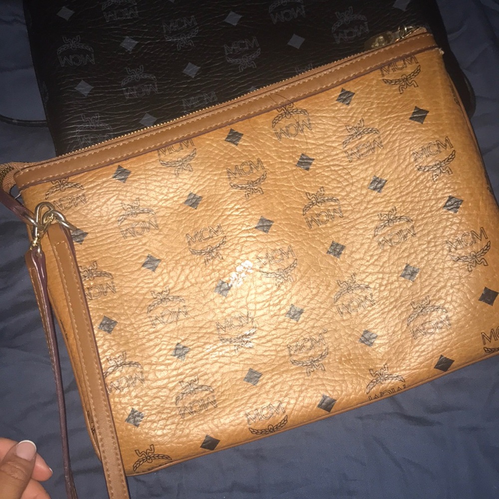Authentic MCM pouches